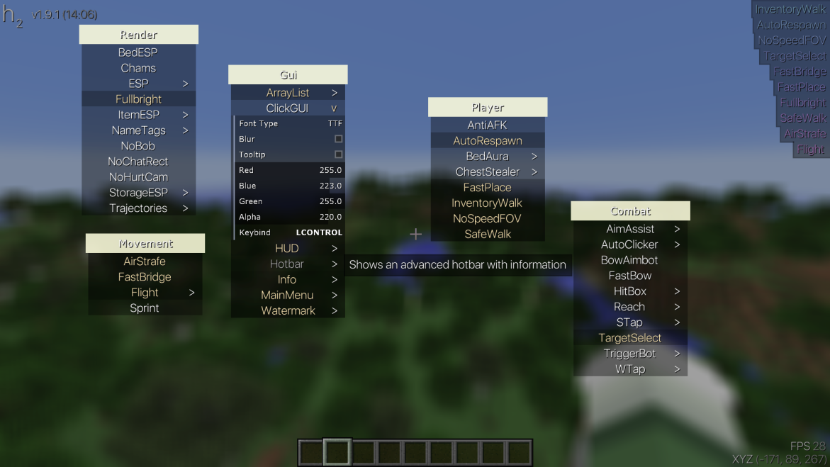 Minecraft Ghost Client